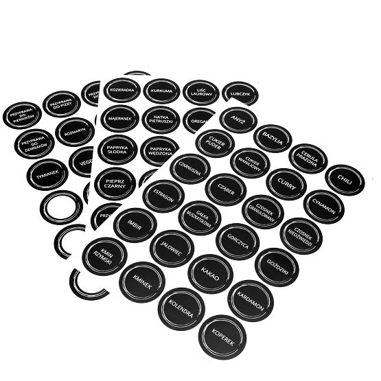 Set of 24 MARSALA Spice Jars