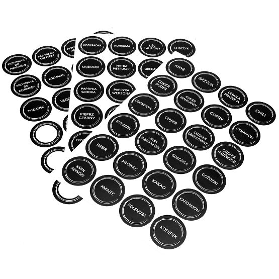 Set of 24 MARSALA Spice Jars