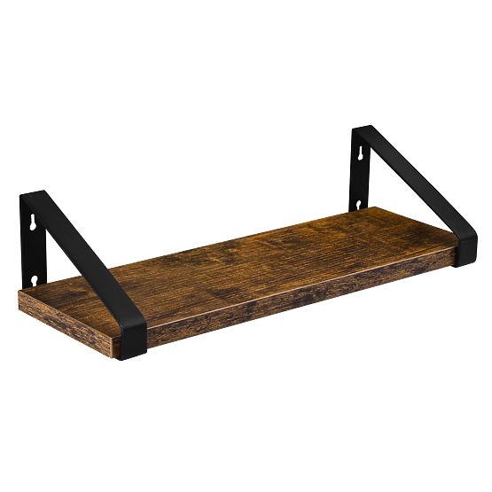 Set of 3 Loft Shelves SIRIN Black