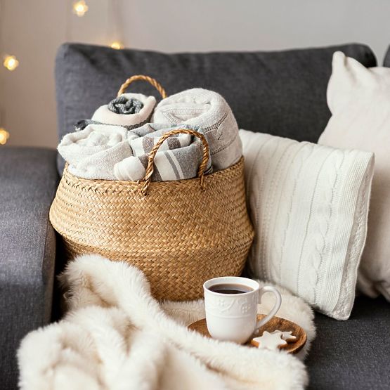 Set of 3 Natural BOHO Baskets