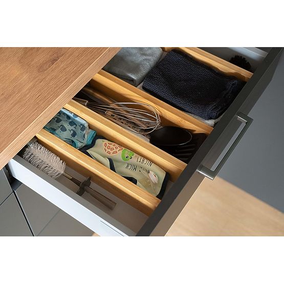 Set of 4 Bamboo Drawer Dividers RITA