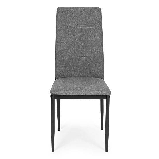 Set of 4 Dining and Living Room Chairs - Grey