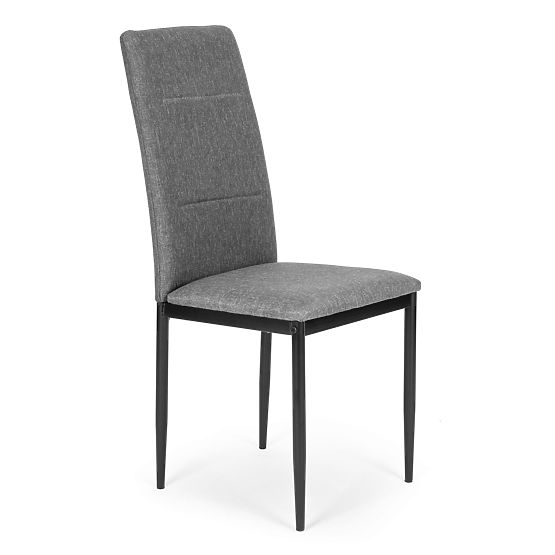 Set of 4 Dining and Living Room Chairs - Grey