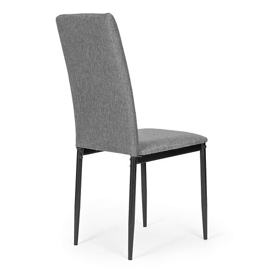 Set of 4 Dining and Living Room Chairs - Grey