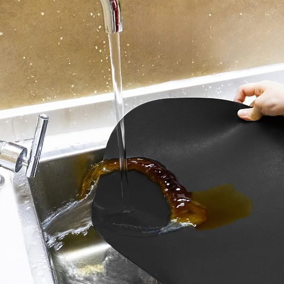 Set of 8 TRIVAL BLACK Table Mats