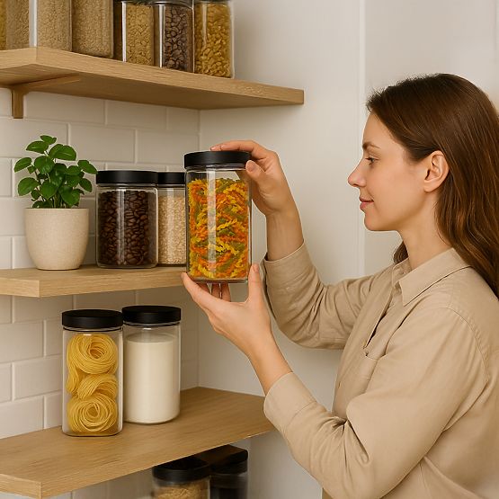 Set of 9 FRASCO Containers