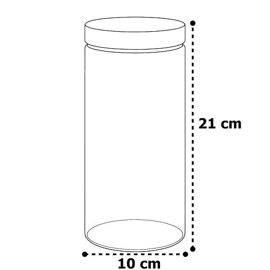 Set of 9 FRASCO Containers