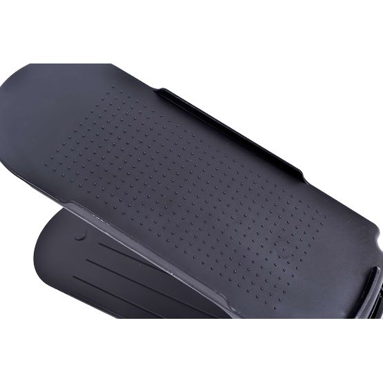 Set of Adjustable Shoe Holders 10 Pieces Black