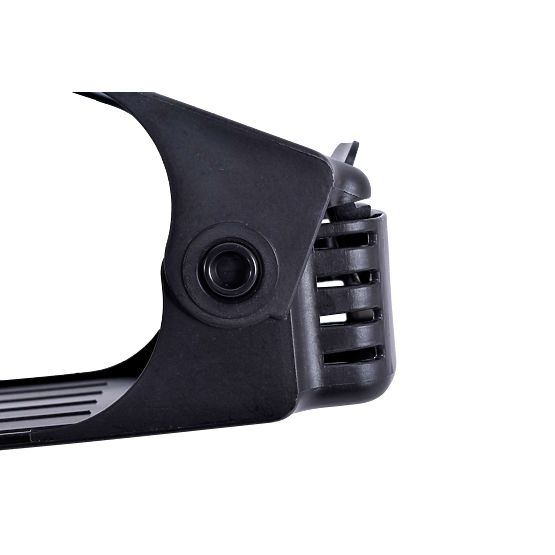 Set of Adjustable Shoe Holders 10 Pieces Black