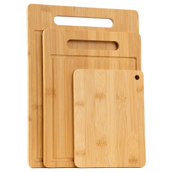 Set of Bamboo Cutting Boards TAVOLA 3 Pieces
