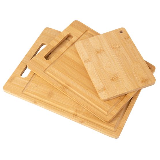 Set of Bamboo Cutting Boards TAVOLA 3 Pieces