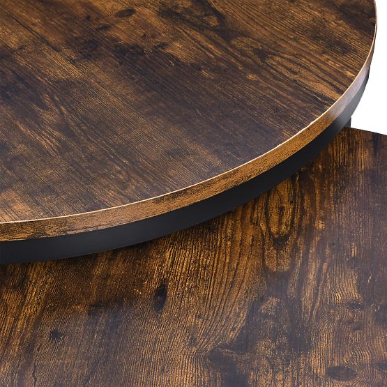Set of Two Galen Rustic Loft Tables