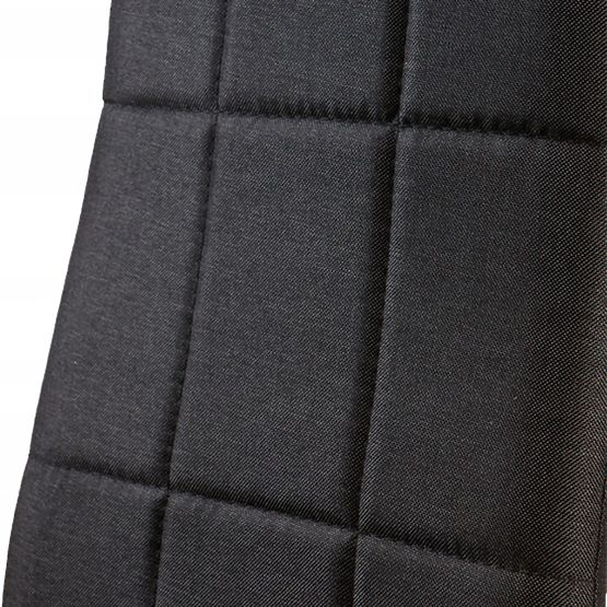 Set of Upholstered Chairs for Dining and Living Room 4pcs Black