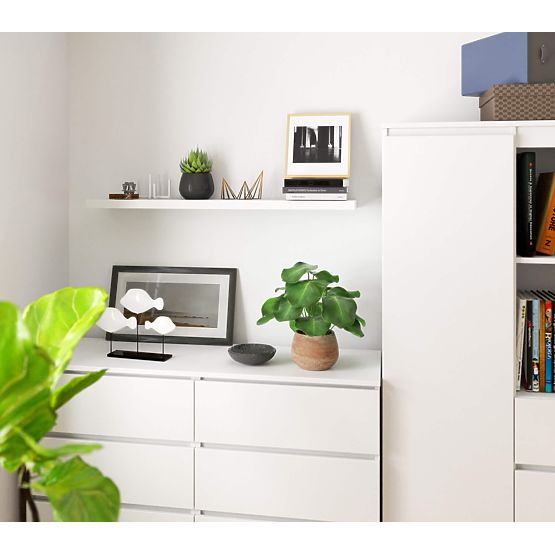 SHELF PS-5 100cm WHITE