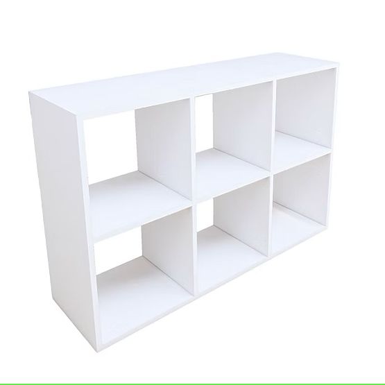 Shelf Unit 2x3 - White