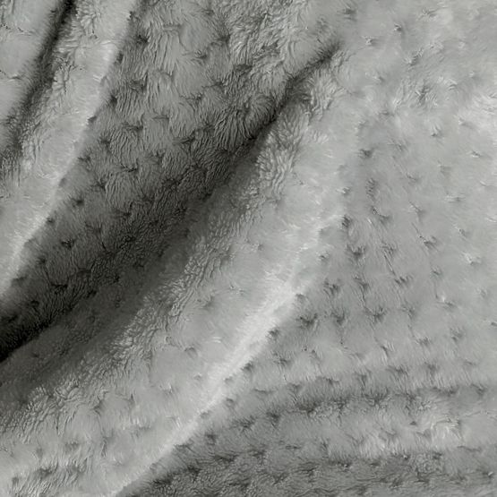 SHLEEPY Throw Grey Color with Jacquard Pattern Classic Style 220x240