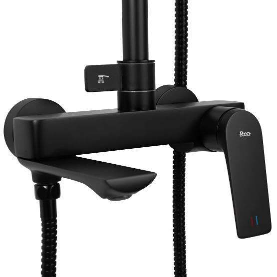 Shower Set REA AVALON BLACK