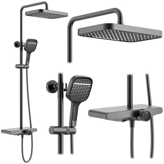 Shower Set REA Bari Titan