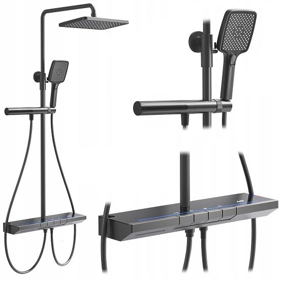 Shower Set with Thermostat REA Pedro Titan