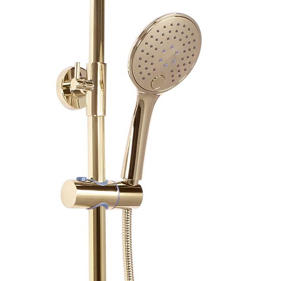 Shower Set with Thermostat REA VINCENT Gold