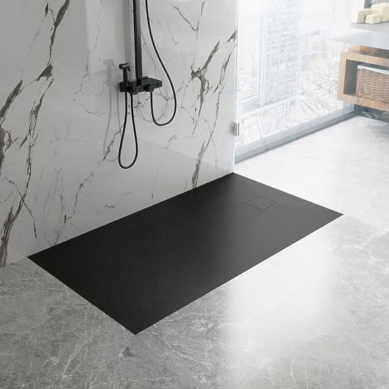 Shower Tray Magnum Black 80x120