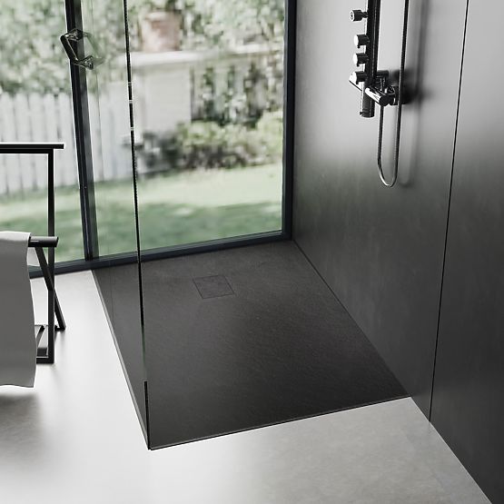 Shower Tray Magnum Black 80x120