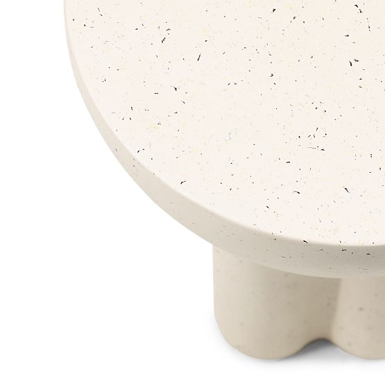Side Table Poppy, Concrete, Granite Effect
