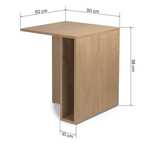 Side Table Yaso Oak Cremona Torro