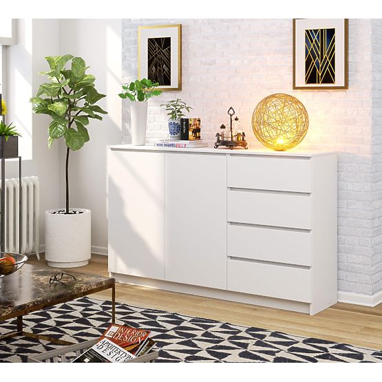 SIDEBOARD K013 CLP PK WHITE