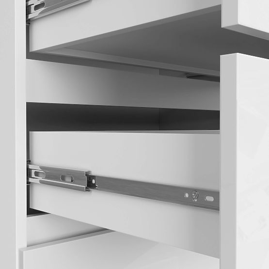 SIDEBOARD K140 10 DRAWERS CLP PK WHITE GLOSS