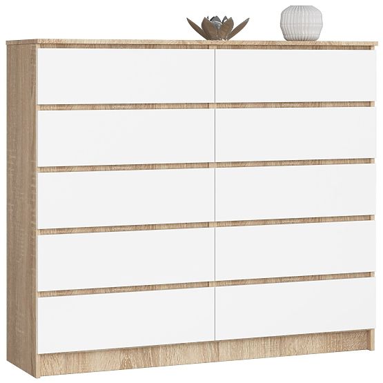 SIDEBOARD K140 10SZ CLP PK OAK SONOMA / WHITE