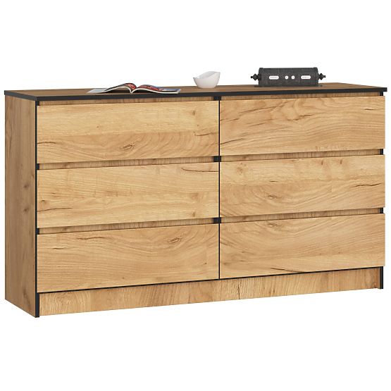 SIDEBOARD K140 6SZ CLP PK OAK CRAFT