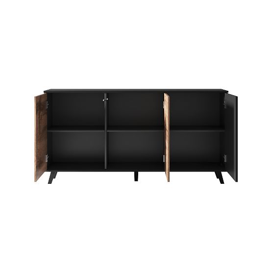 Sideboard RANDOM KM-1 - Wotan Oak/Black