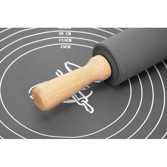 Silicone Work Mat SELMA Graphite 70x50 cm