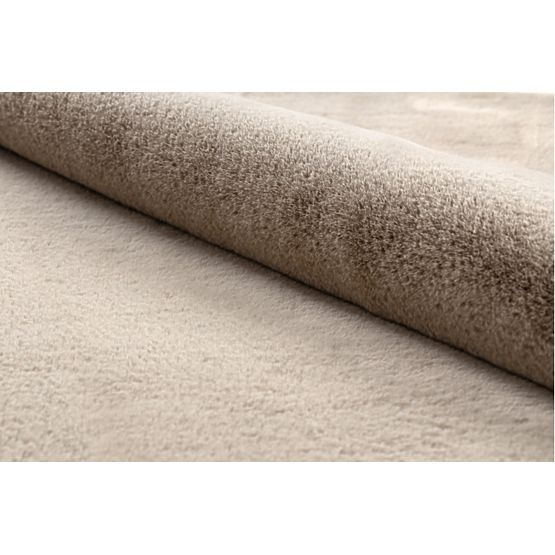 Silk carpet Rabbit New - Taupe