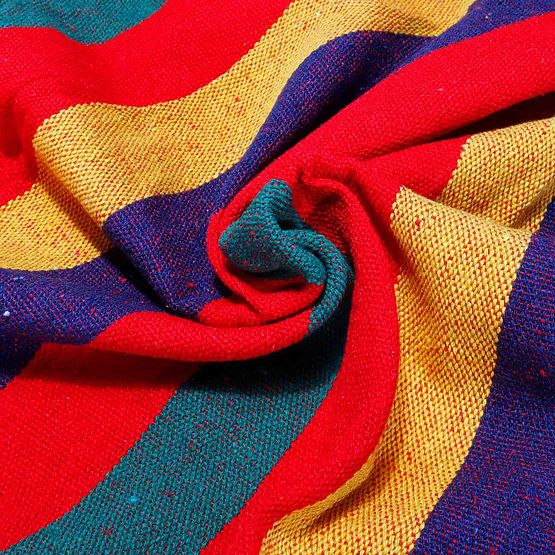 Single Hammock with 40cm Bar 400257 Red