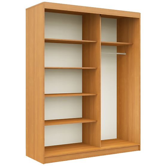 SLIDING WARDROBE 150cm CLP ALDER