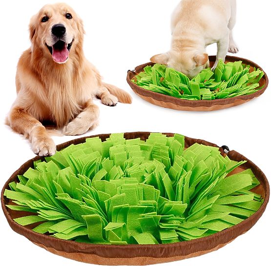 Sniffing Mat for Treats SNIFFER Foldable Green