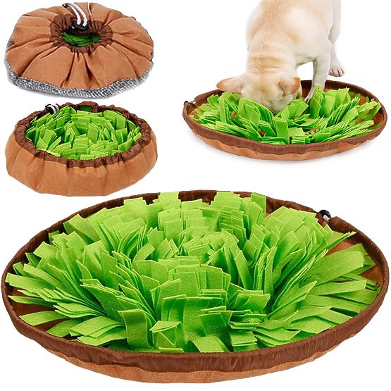 Sniffing Mat for Treats SNIFFER Foldable Green