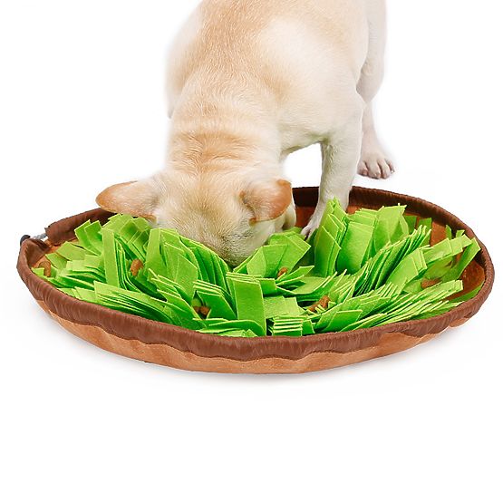 Sniffing Mat for Treats SNIFFER Foldable Green
