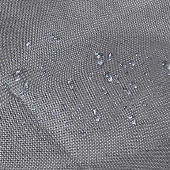 Waterproof square tarpaulin 4x4 m - gray