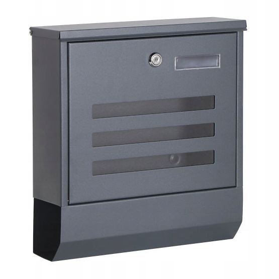 Stainless Steel Mailbox for Letters and Newspapers