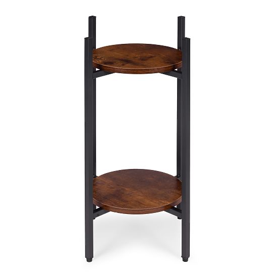 Standing Flower Stand Loft Style Decoration 2 Levels ModernHome