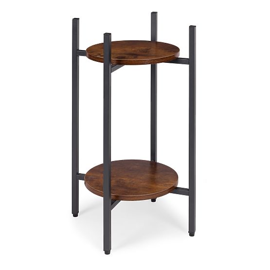 Standing Flower Stand Loft Style Decoration 2 Levels ModernHome