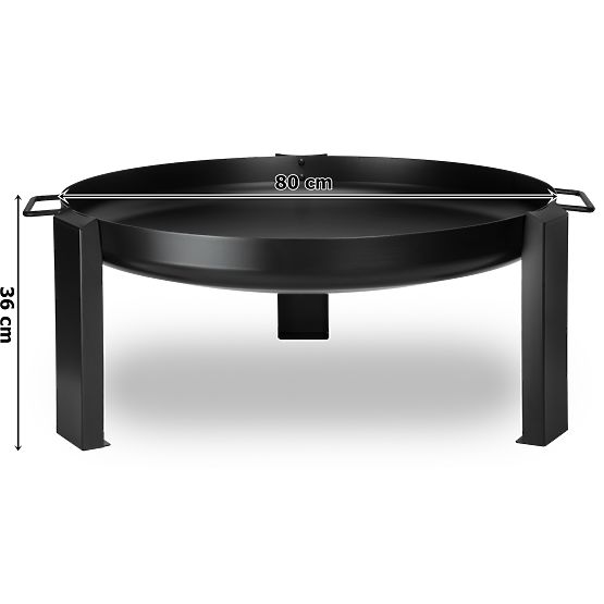 Steel Fire Pit 80 cm HOGAR
