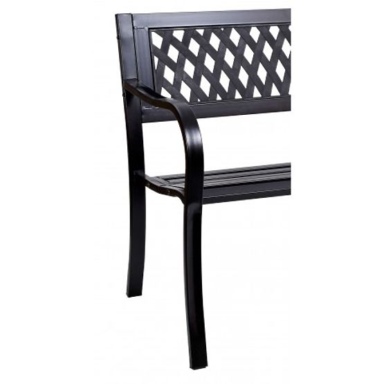 Steel Garden Bench ROMBO
