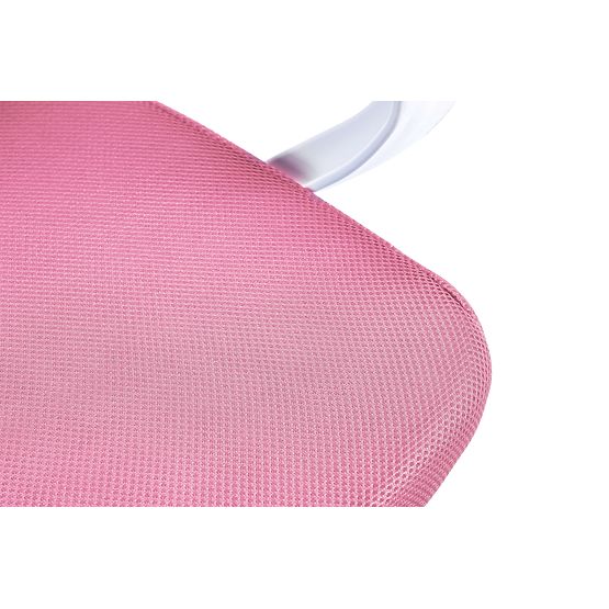 SWIVEL CHAIR FD-6 WHITE / PINK