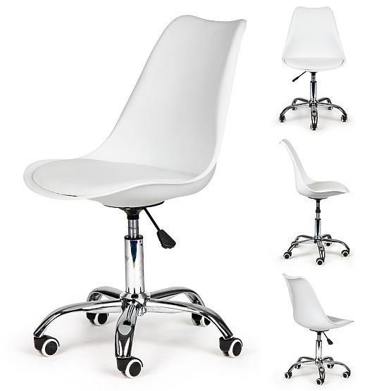Swivel Office Chair with Cushion Modern Office