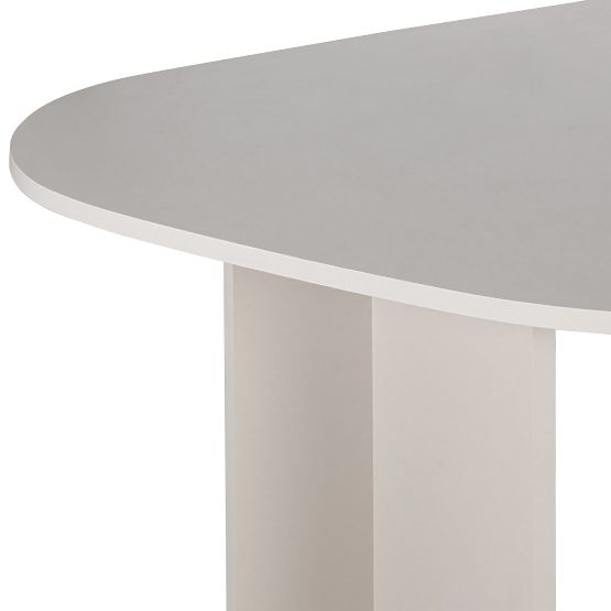 Table with Irregular Top Zeva 200 cm, Cashmere
