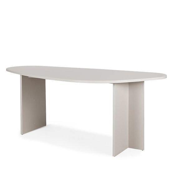 Table with Irregular Top Zeva 200 cm, Cashmere